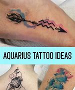 Image result for Aquarius Finger Tattoo