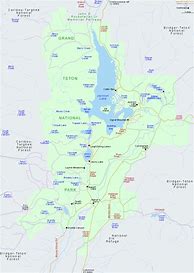 Image result for Grand Teton Trail Map