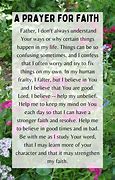 Image result for The Prayer of Faith