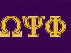 Image result for Omega Psi Phi Greek Letters