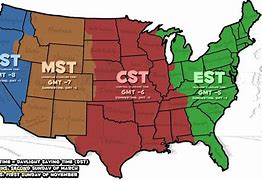 Image result for Time Zones across America