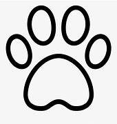 Image result for Dog Paw Print Template