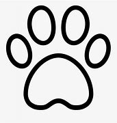 Image result for Dog Paw Print Template