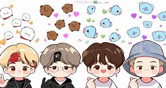 Image result for Easy to Draw Chibi BTS