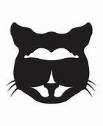 Image result for Cat Nose Vector Black and White