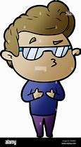 Image result for Cartoon Man Looking Cool