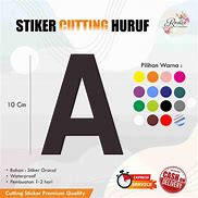 Image result for Sticker Huruf