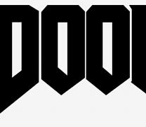 Image result for Doom Logo Black and White