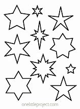 Image result for Star Shape Cut Out