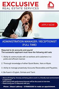 Image result for Job Advertisement for Office Administration