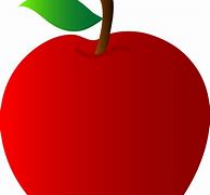 Image result for Red Apple Outline Clip Art with Seeds