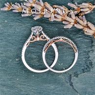 Image result for Pear-Shaped Moissanite Engagement Ring