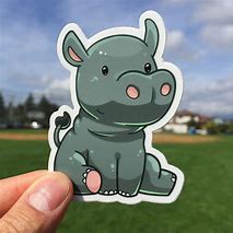 Image result for Hippo Stickers