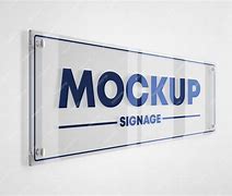 Image result for Glass Logo Mockup