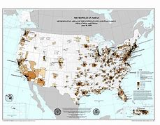 Image result for United States Metropolitan Areas