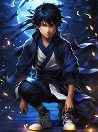 Image result for Anime Boy Ninja Kid OC