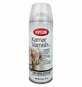 Image result for Krylon Kamar Varnish Spray