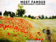 Image result for 10 Most Famous Impressionist Paintings