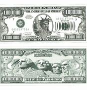 Image result for Authentic Million Dollar Bill