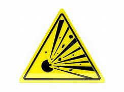 Image result for No Explosives Sign