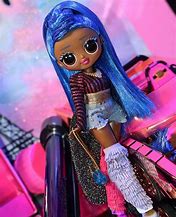 Image result for Blue Hair LOL Doll with Witch Hat