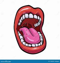 Image result for Cartoon Image of Paper in Mouth