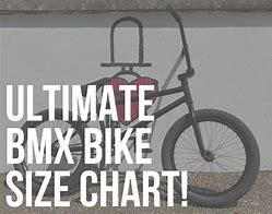 Image result for BMX Bike Size Chart