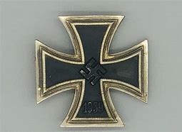 Image result for WW2 Iron Cross 1Nd Class WW1