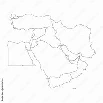 Image result for Middle East Map UAE