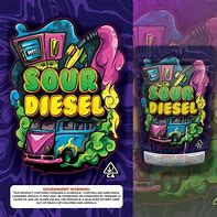 Image result for Sour Diesel Strains Stickers