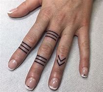 Image result for Old School Finger Tattoos