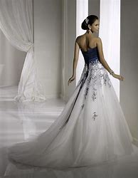 Image result for Midnight Blue Wedding Dress