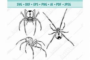 Image result for Black Widow Spider SVG Free