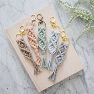 Image result for Macrame Key Chain