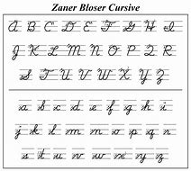 Image result for Capital Cursive Alphabet Chart