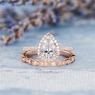 Image result for 14K Gold Pear-Shaped Engagement Ring