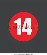 Image result for Number 14 Font