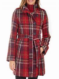 Image result for Long Plaid Coat