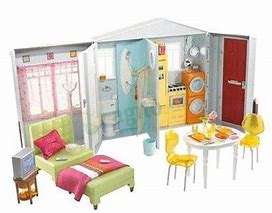 Image result for Real Barbie Doll House