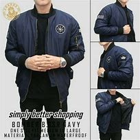 Image result for Cara Desain Jaket Bomber Biru Dongker