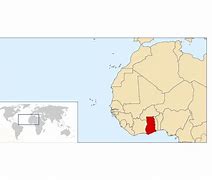 Image result for Ghana World Map