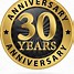 Image result for 30 Years Logo