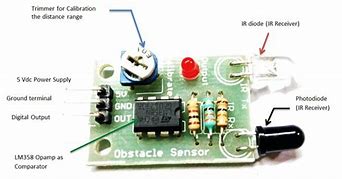 Image result for IR Sensor Drawing Size