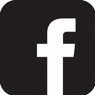 Image result for Facebook Icon Black White