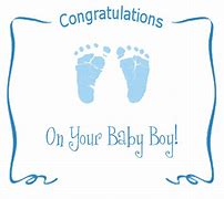 Image result for Baby Boy Congrats Message