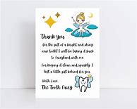 Image result for Lost Tooth Tooth Fairy Letter