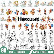 Image result for Hercules Siloutte SVG