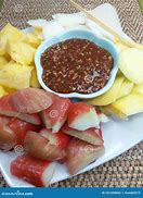 Image result for Rojak Pineapple Cut