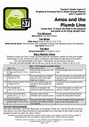 Image result for Amos Plumb Line