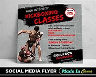 Image result for Kickboxing Flyer